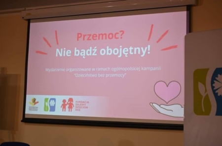 Konferencja ''Przemoc? Nie bądź obojętny!'' 6.11.2024