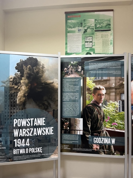 Wystawa poświęcona Powstaniu Warszawskiemu