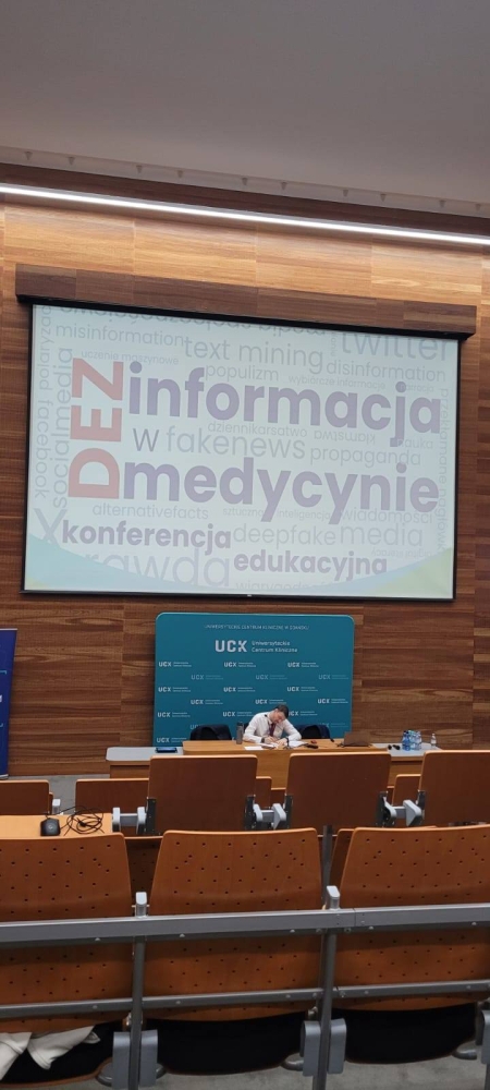 Konferencja edukacyjna Dezinformacja w medycynie i nie tylko