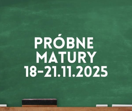 ORGANIZACJA PRACY SZKOŁY PODCZAS MATUR PRÓBNYCH