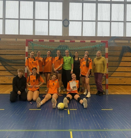 Wygraliśmy Finały Mistrzostw Powiatu w piłce ręcznej dziewcząt