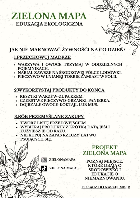 Zielona mapa - edukacja ekologiczna