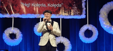 I MIEJSCE  Konrada Jastrzemskiego w XVII OGÓLNOPOLSKIM FESTIWALU KOLĘD I PASTORAŁEK w Komp