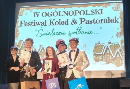 Nagroda Specjalna Jury dla Konrada Jastrzemskiego w IV Ogólnopolskim Festiwalu Kolęd i Pas