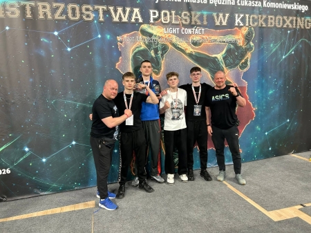  Mamy powód do dumy! Mamy Mistrza Polski Juniorów w kickboxingu!