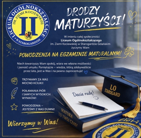 Drodzy Maturzyści!