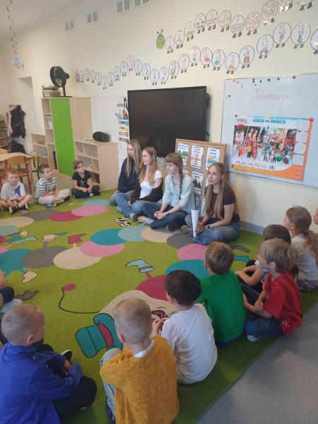 Wizyta poczytajkowa w MPP Nr 1 Leśny Zakątek w Starogardzie Gdańskim nt. „Bezpieczne wakac