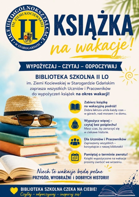 Biblioteka Szkolna ZAPRASZA