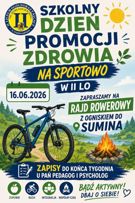UWAGA! Szkolny Dzień Promocji Zdrowia