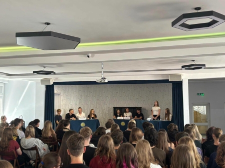 Pokazowa Debata Oksfordzka w naszej szkole