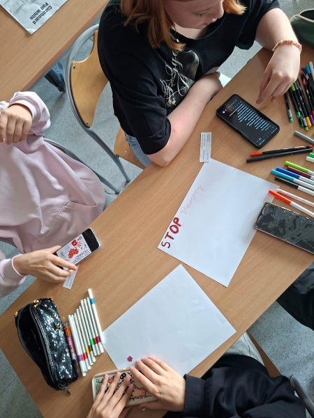 Warsztaty dotyczące przeciwdziałania  przemocy rówieśniczej